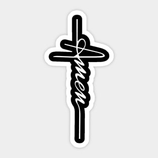 Jesus Amen Sticker